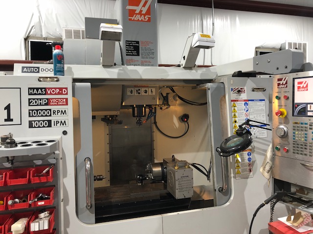 Haas VF-1 VOP-D, Machine ID: 6955